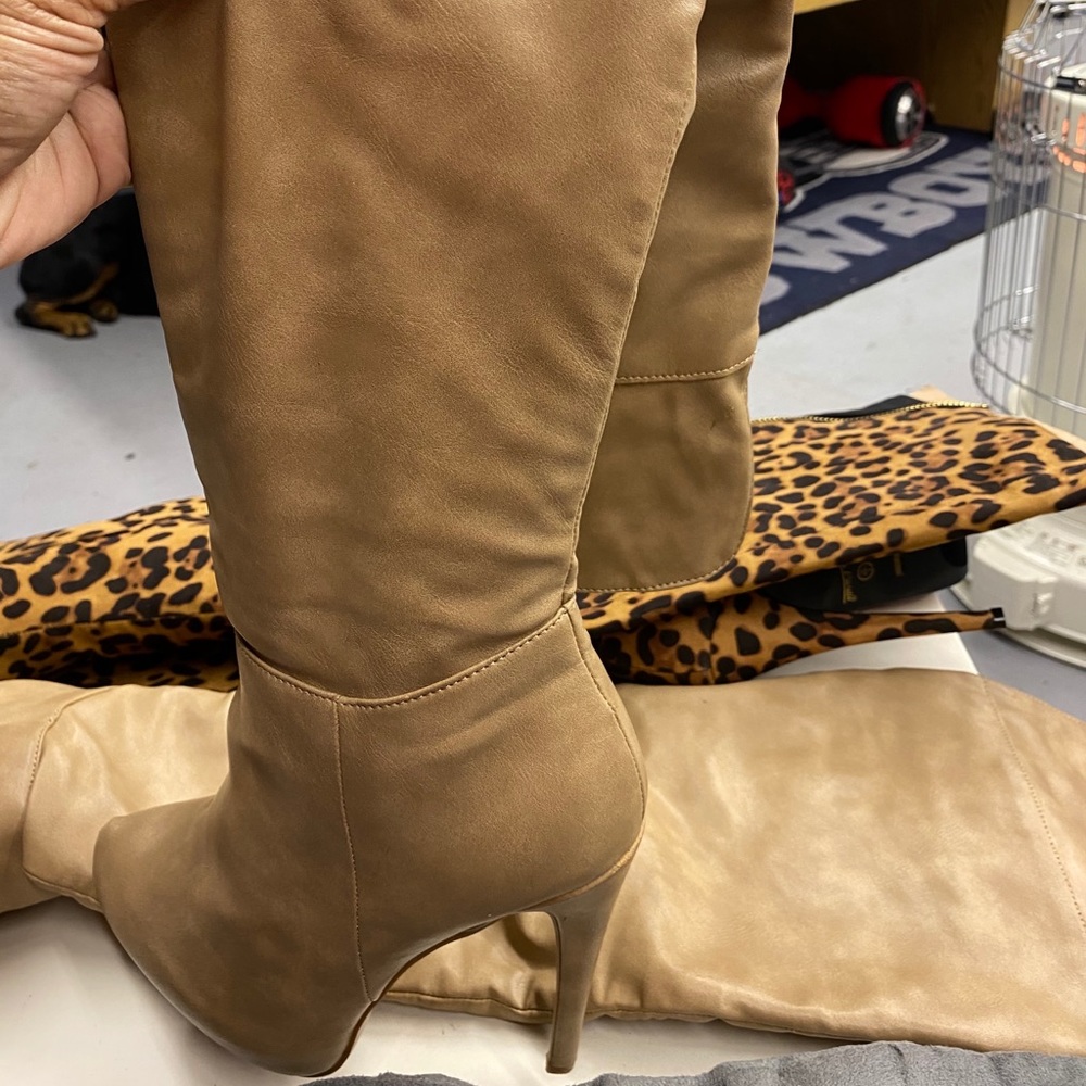 Over the knee boot stiletto lot size 7
